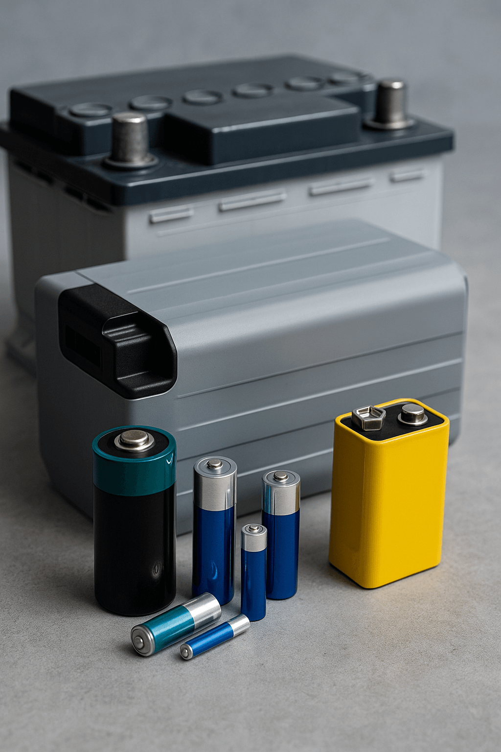 Batteries - lithium, EV, and industrial cells
